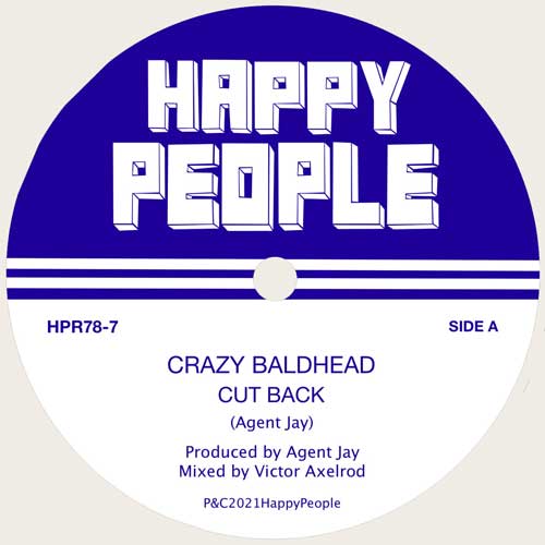 CRAZY BALDHEAD - Cut Back // We Say (Dub Back) - 7inch