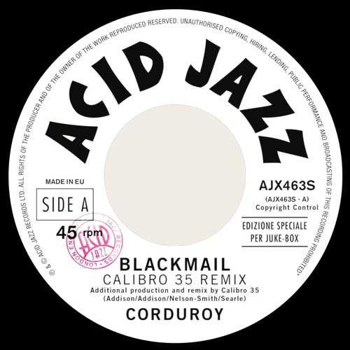 CORDUROY - Blackmail (Calibro 35 Remix) // Smoove Remix) - 7inch