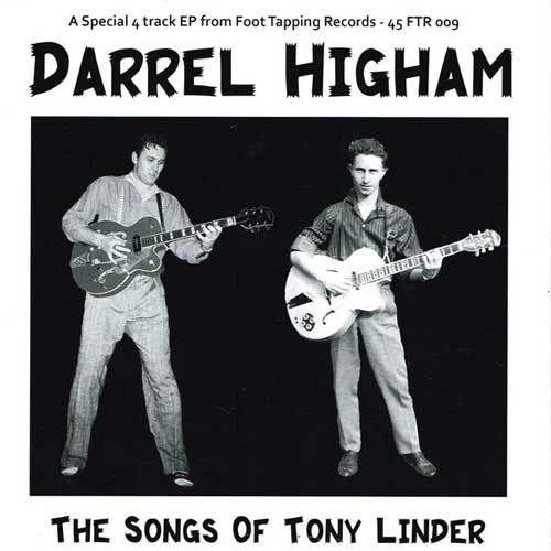 DARREL HIGHAM - The Songs Of Tony Linder - 7inch EP