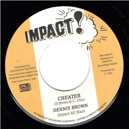 DENNIS BROWN - Cheater // TOMMY McCOOK - Harvest In The East - 7inch