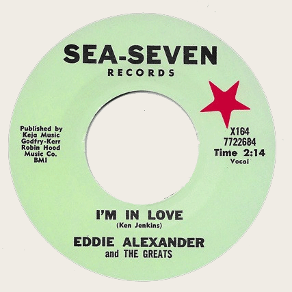 EDDIE ALEXANDER - I'm In Love // Like What's Happenin' - 7inch