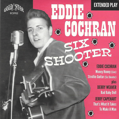 EDDIE COCHRAN - Six Shooter - 7inch EP
