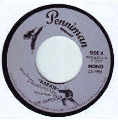 THE EMPERORS - Karate // My Baby Likes To Boogaloo - 7inch