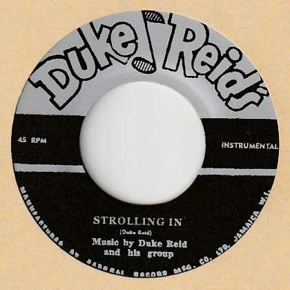 DUKE REID and his GROUP - Strolling In - 7inch