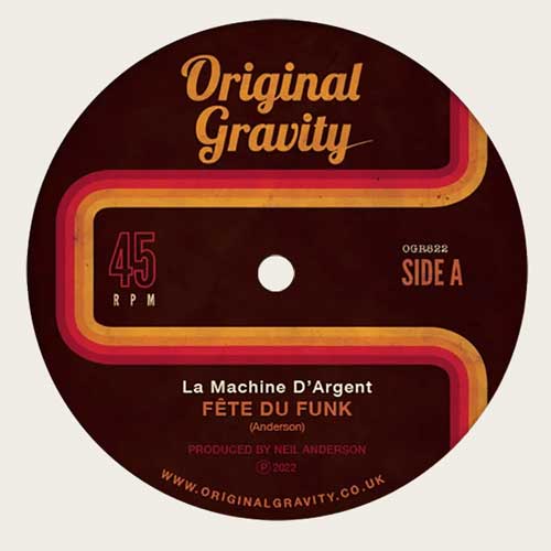 LA MACHINE D'ARGENT - Fete Du Funk // Saturne Cinc - 7inch