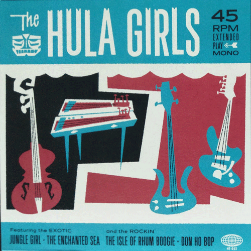 HULA GIRLS - The Hula Girls - 7inch EP