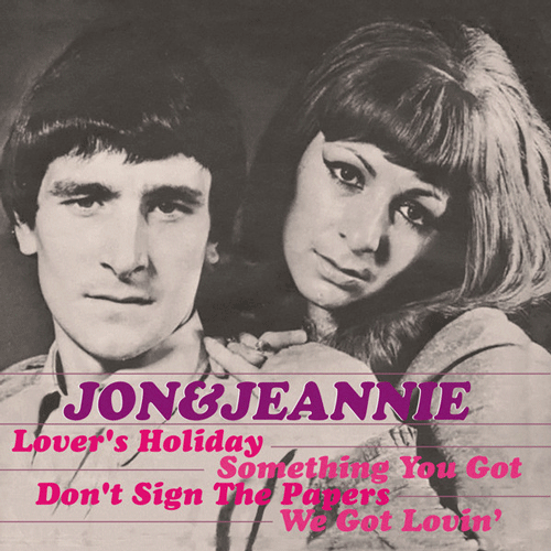 JON and JEANNIE - Lover's Holiday - 7inch EP