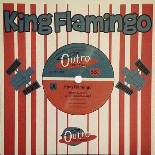 KING FLAMINGO / NICO BONES - split - 7inch EP