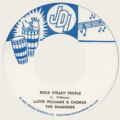 LLOYD WILLIAMS - Rock Steady People // LOS CABALLEROS ORCH. - Make Yourself Comfortable - 7inch