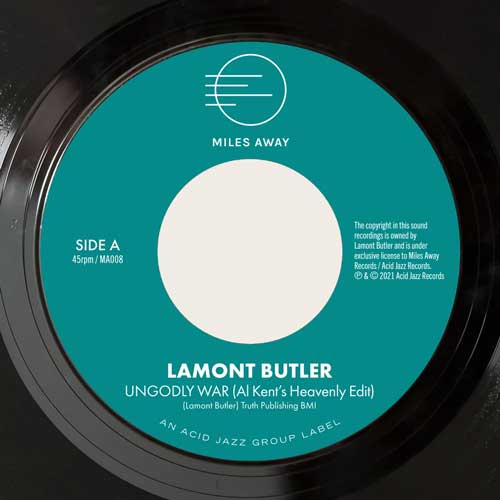 LAMONT BUTLER - Ungodly War // Get Up ANd Praise The Lord - 7inch