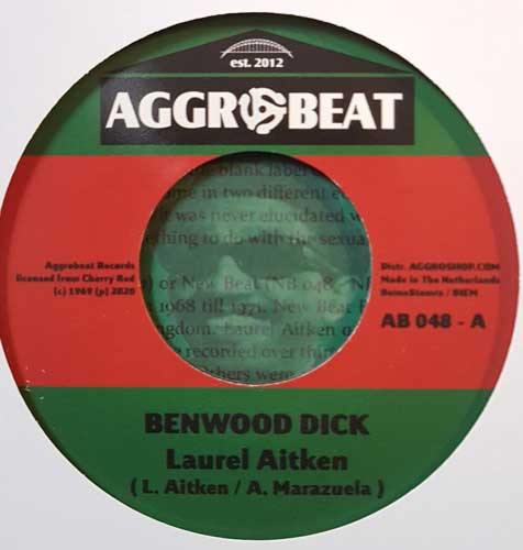 LAUREL AITKEN - Benwood Dick // Apollo 12 - 7inch