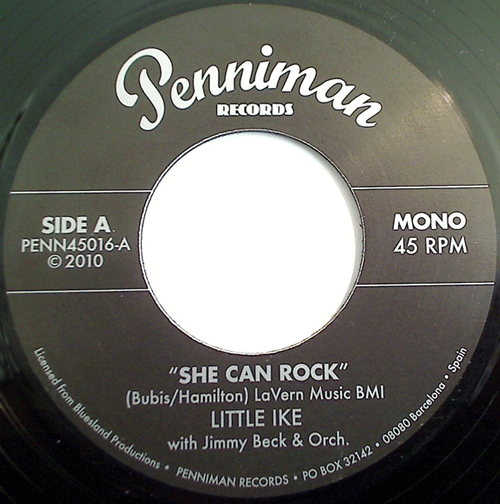 LITTLE IKE - She Can Rock // EARL GAINES - Now Do You Hear - 7inch - Copasetic Mailorder