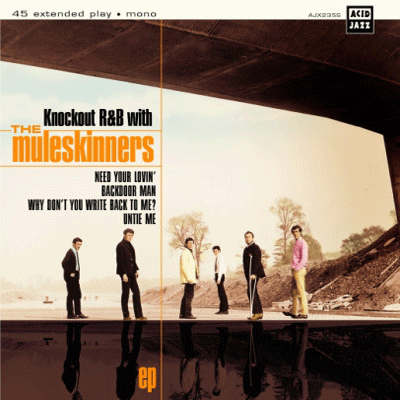 THE MULESKINNERS - Knockout R&B with ... - 7inch EP