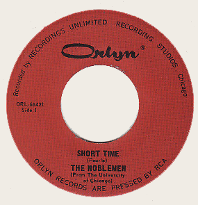 NOBLEMEN - Short Time // THE OTHER HALF - The Girl With The Long Black Hair - 7inch
