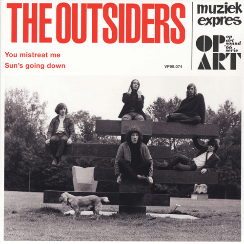 OUTSIDERS - You Mistreat Me // Sun's Going Down - 7inch (col. vinyl)