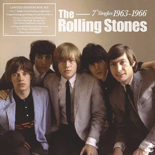 ROLLING STONES - 7" Singles 1963-1966 - 18x7inch Box