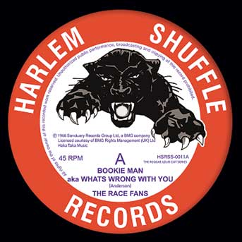 RACE FANS - What's Wrong With You // Bookie Man - 7inch