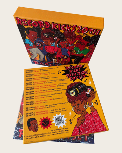 Various - RECORD KICKS 20th RARE BOX SET - 10x 7inch Box