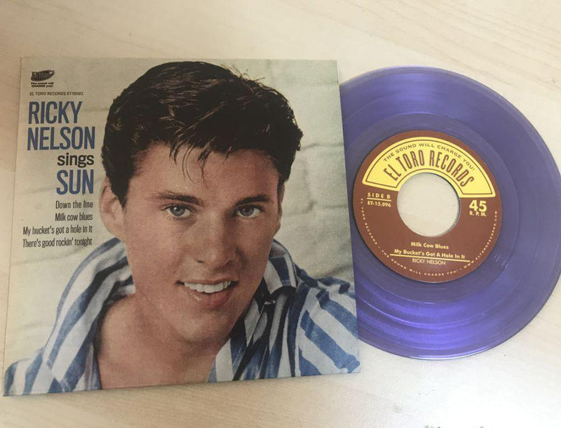 Ricky Nelson sings SUN - 7inch EP col. vinyl