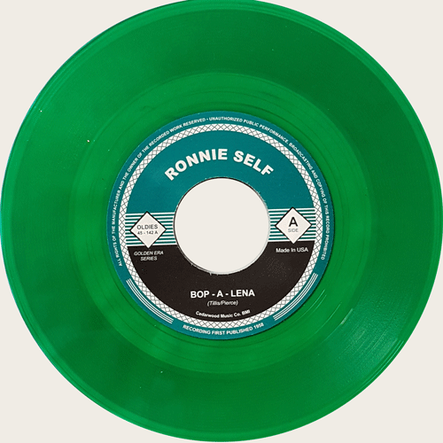 RONNIE SELF - Bop A Lena // HANK MIZELL - Jungle Rock - 7inch (col. vinyl)