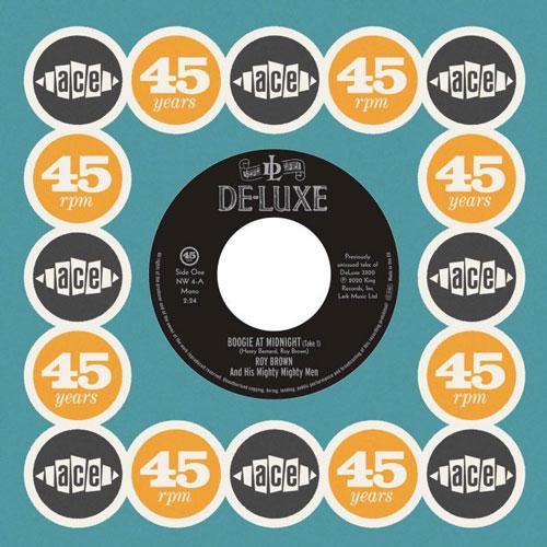 ROY BROWN - Boogie At Midnight // LLOYD PRICE - Lawdy Miss Clawdy - 7inch - Copasetic Mailorder