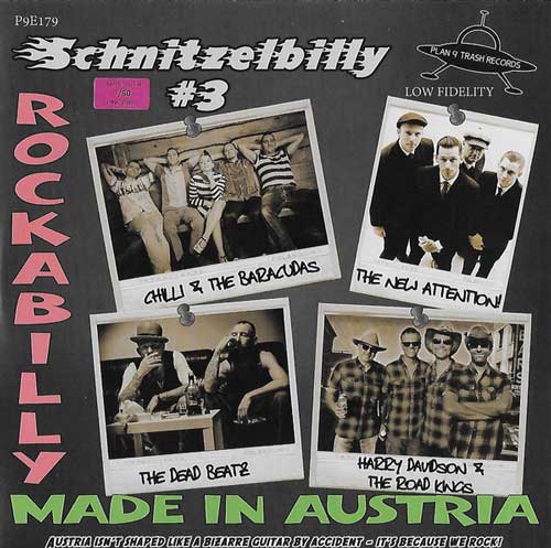 Various - SCHNITZELBILLY 3 Rockabilly Made In Austria - 7inch EP (col. vinyl)