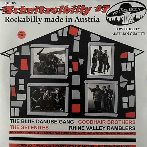 Various - SCHNITZELBILLY 7 Rockabilly Made In Austria - 7inch EP (red vinyl)