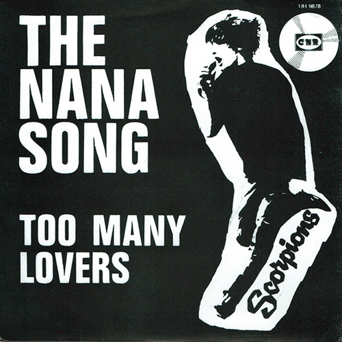 SCORPIONS - Nana Song // Too Many Lovers - 7inch