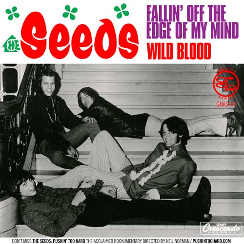 SEEDS - A Fallin' Off The Edge Of Time // Wild Blood - 7inch