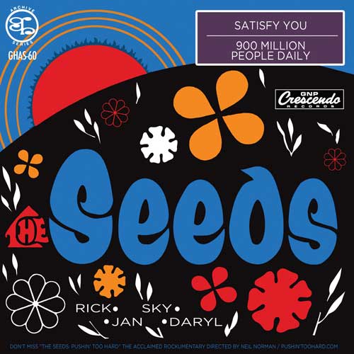 SEEDS - Satisfy You // 900 Million People Daily - 7inch