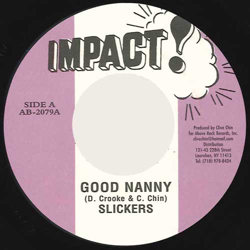 SLICKERS - Good Nanny // RANDY'S ALL STARS - Nanny Version - 7inch