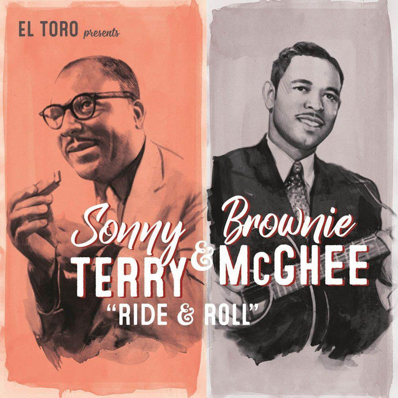 Sonny Terry & Brownie McGhee - Ride & Roll - 7inch EP