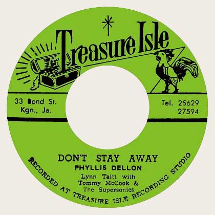 PHYLLIS DILLON - Don't Stay Away // TOMMY McCOOK - Continental - 7inch