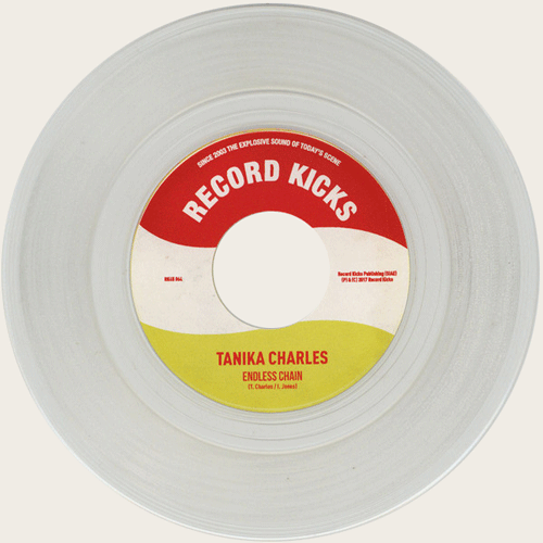 TANIKA CHARLES - Soul Run // Endless Chain - 7inch (clear vinyl)