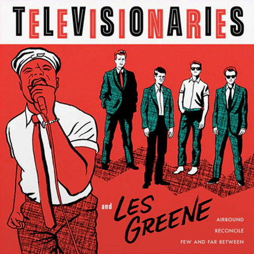 TELEVISIONARIES & LES GREENE - Airbound - 7inch EP (col. vinyl)