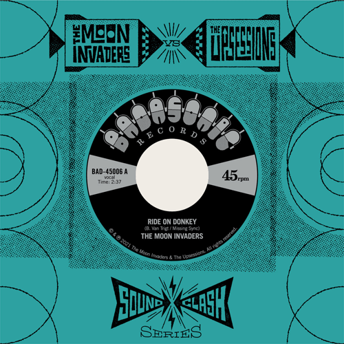 MOON INVADERS vs THE UPSESSIONS - Sound Clash Series Vol.2 - 7inch