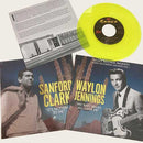 WAYLON JENNINGS - My Baby Walks All Over Me // SANFORD CLARK - It's Nothing To Me - 7inch