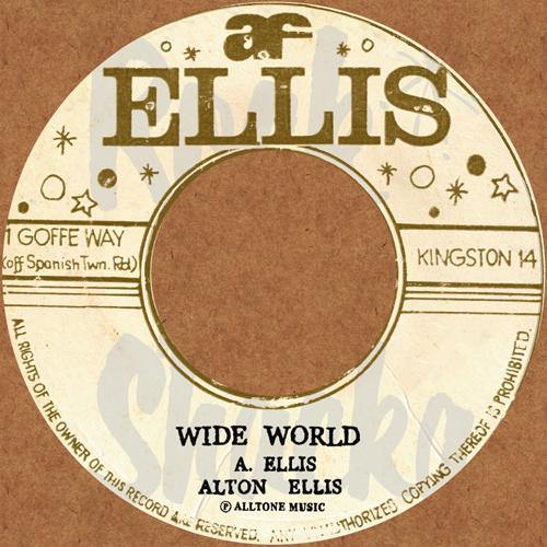 Alton Ellis - Wide World - 7"
