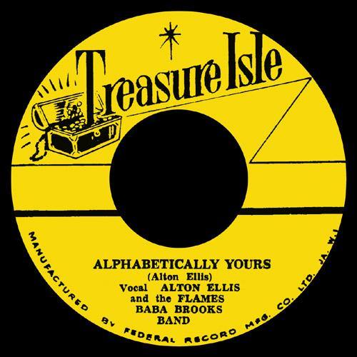 Alton Ellis - Alphabetically Yours - 7"