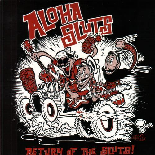ALOHA SLUTS - Return Of The Sluts - 7" 4-track EP - Copasetic Mailorder