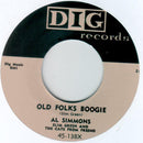 AL SIMMONS - Old Folks Boogie // You Ain't Too Old - 7" - Copasetic Mailorder