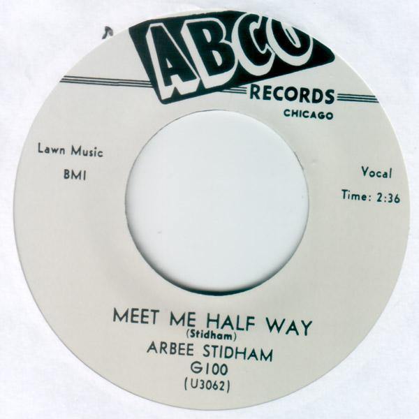 Arbee Stidham - Meet Me Half Way //  I'll Always Remember You - 7" - Copasetic Mailorder