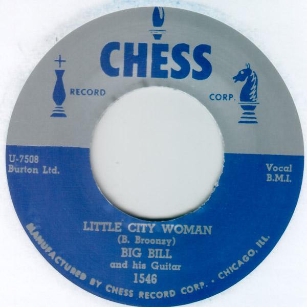 Big Bill - Little City Woman // Lonesome - 7" - Copasetic Mailorder