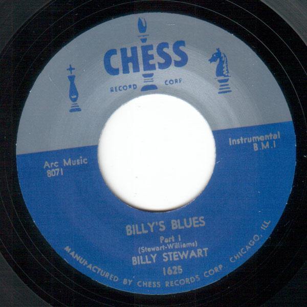 Billy Stewart - Billy's Blues Part 1 - 7"