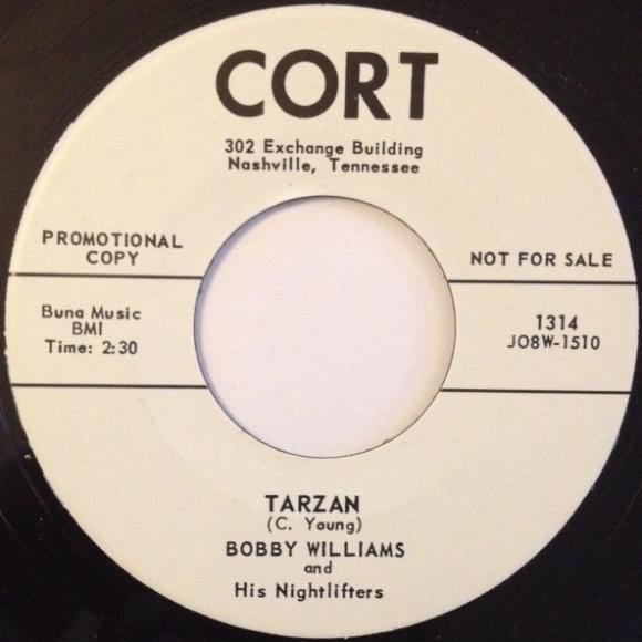 BOBBY WILLIAMS - TARZAN // IF DREAMS COME TRUE - 7" - Copasetic Mailorder