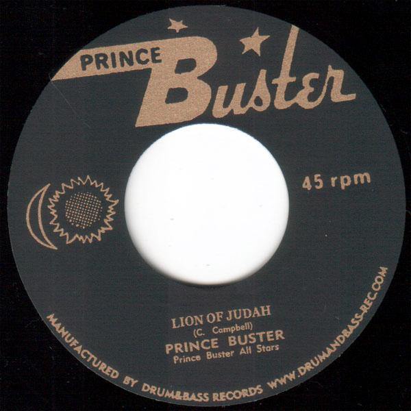 Prince Buster - Lion Of Judah - 7"