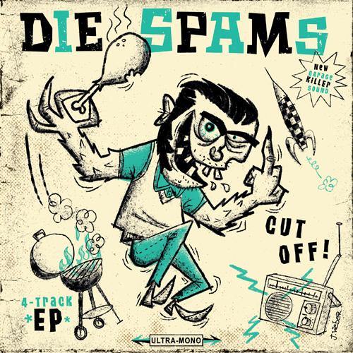 Die Spams -Cut Off! - 4-track EP - Copasetic Mailorder