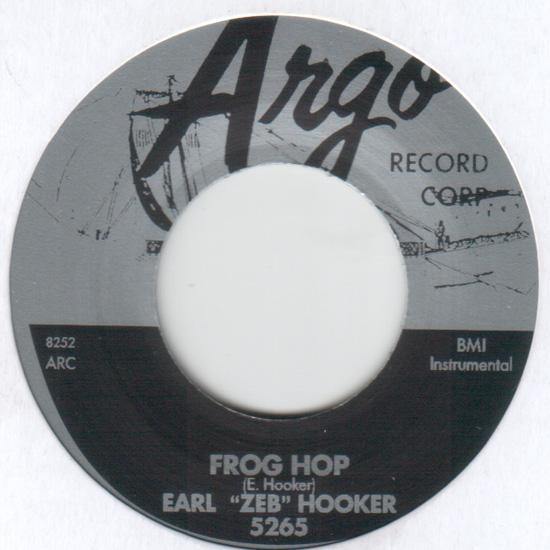 Earl 'Zeb' Hooker - Frog Hop // Guitar Rhumba - 7" - Copasetic Mailorder