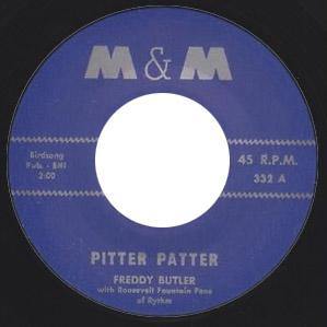 Freddy Butler - Pitter Patter // Roosevelt Fountain's - Boogie Twist - 7" - Copasetic Mailorder