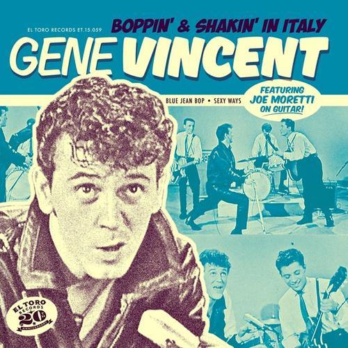 Gene Vincent - Boppin' & Shakin' In Italy - 7" - Copasetic Mailorder